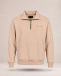 Beige Quater zipper