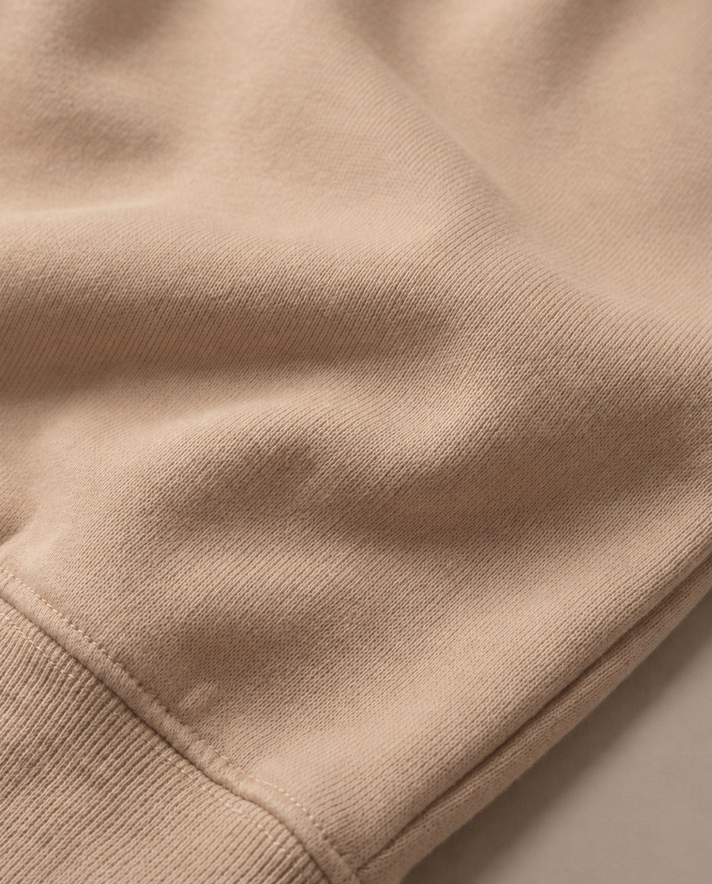 Beige Quater zipper