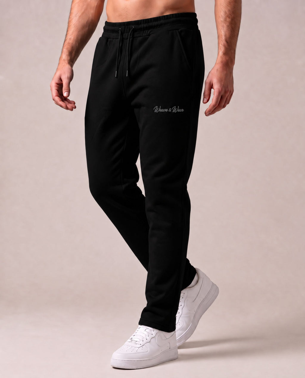 Black Heavyweight Joggers