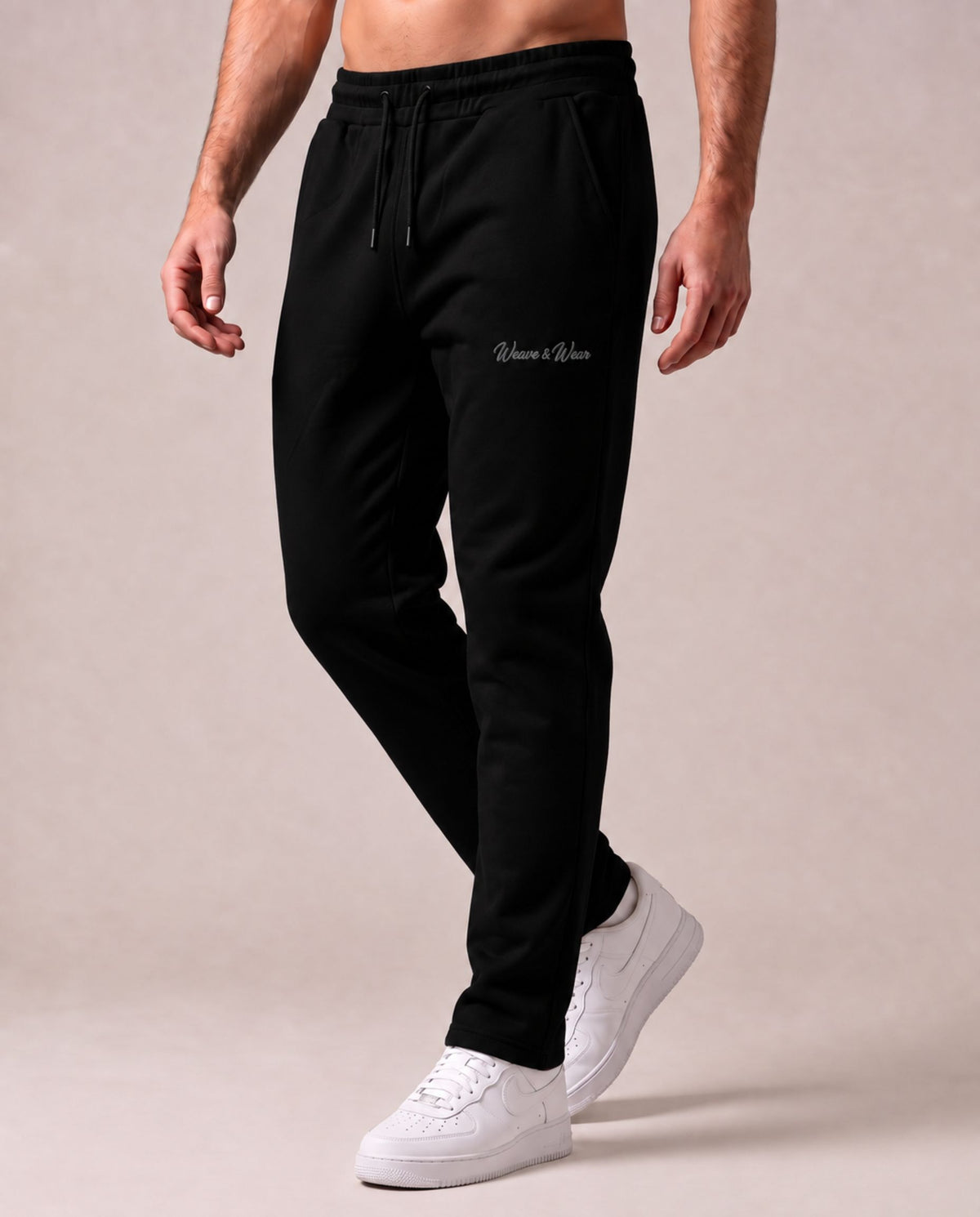 Black Heavyweight Joggers