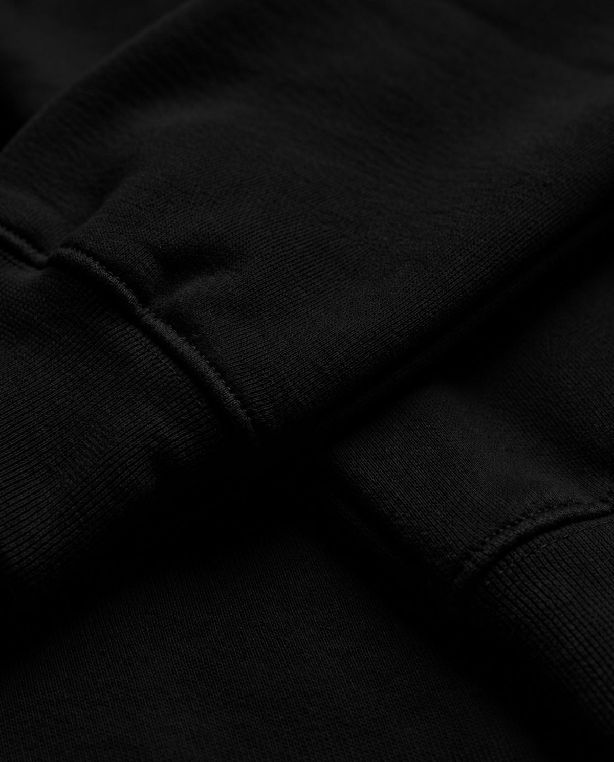 Crew Neck Sweatshirt Black