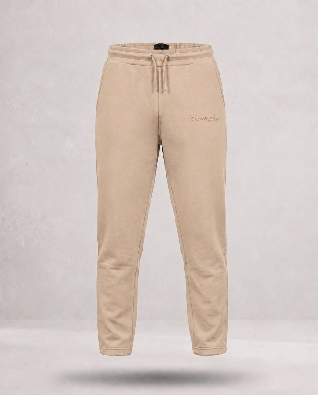 Beige Heavyweight Joggers