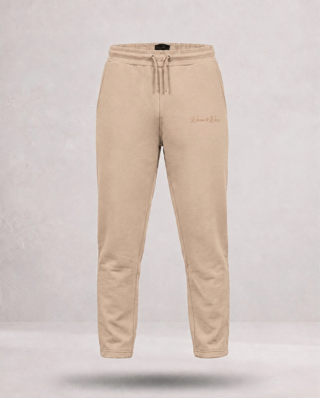 Beige Heavyweight Joggers