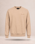 Crew Neck Sweatshirt Beige