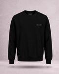 Crew Neck Sweatshirt Black