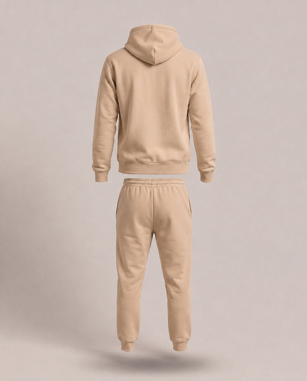 Beige Premium Tracksuit Set