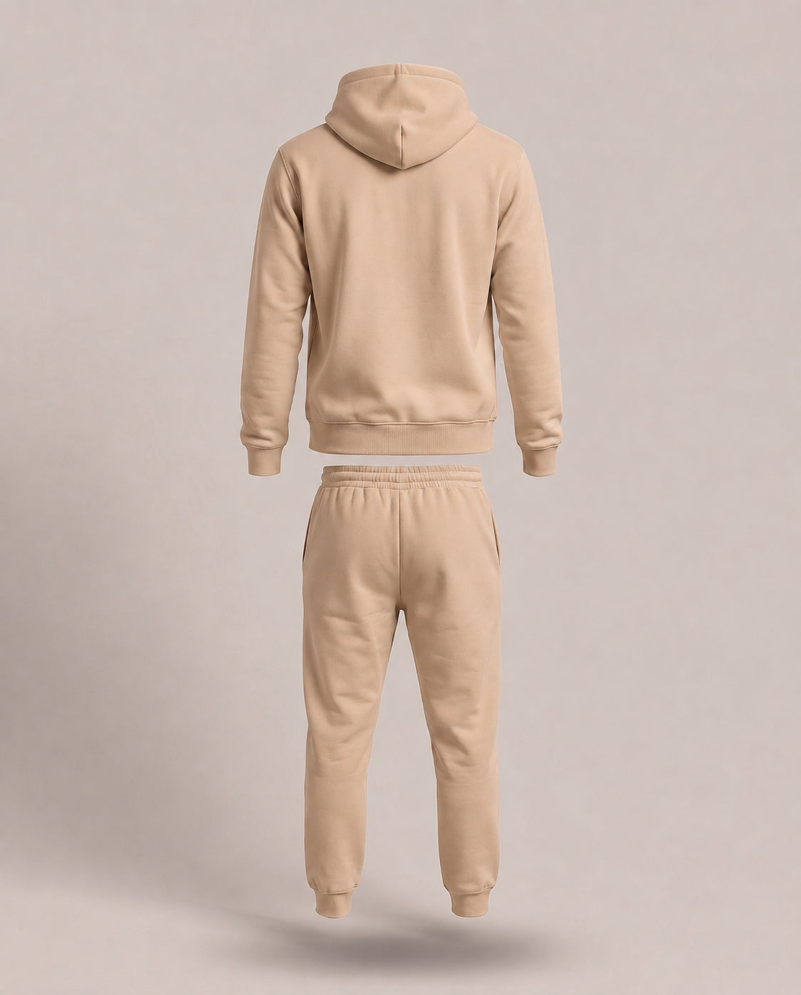Beige Premium Tracksuit Set