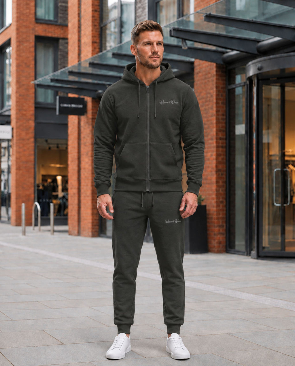 Charcoal Premium Tracksuit Set