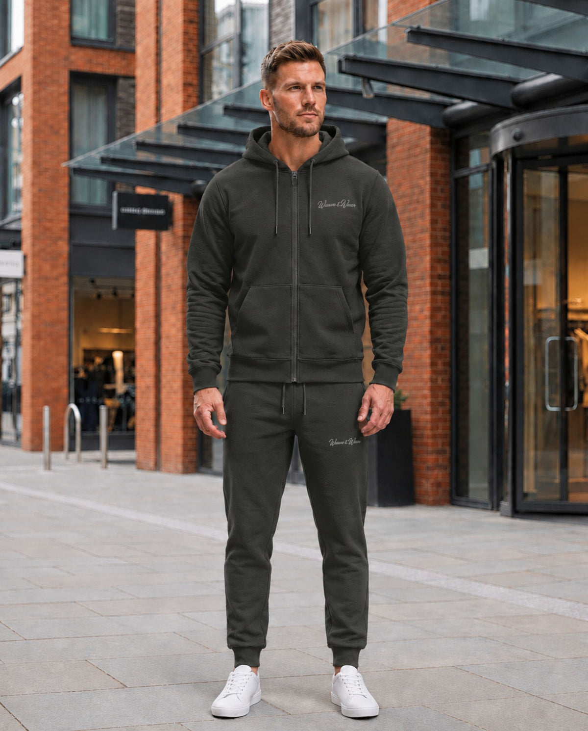 Charcoal Premium Tracksuit Set