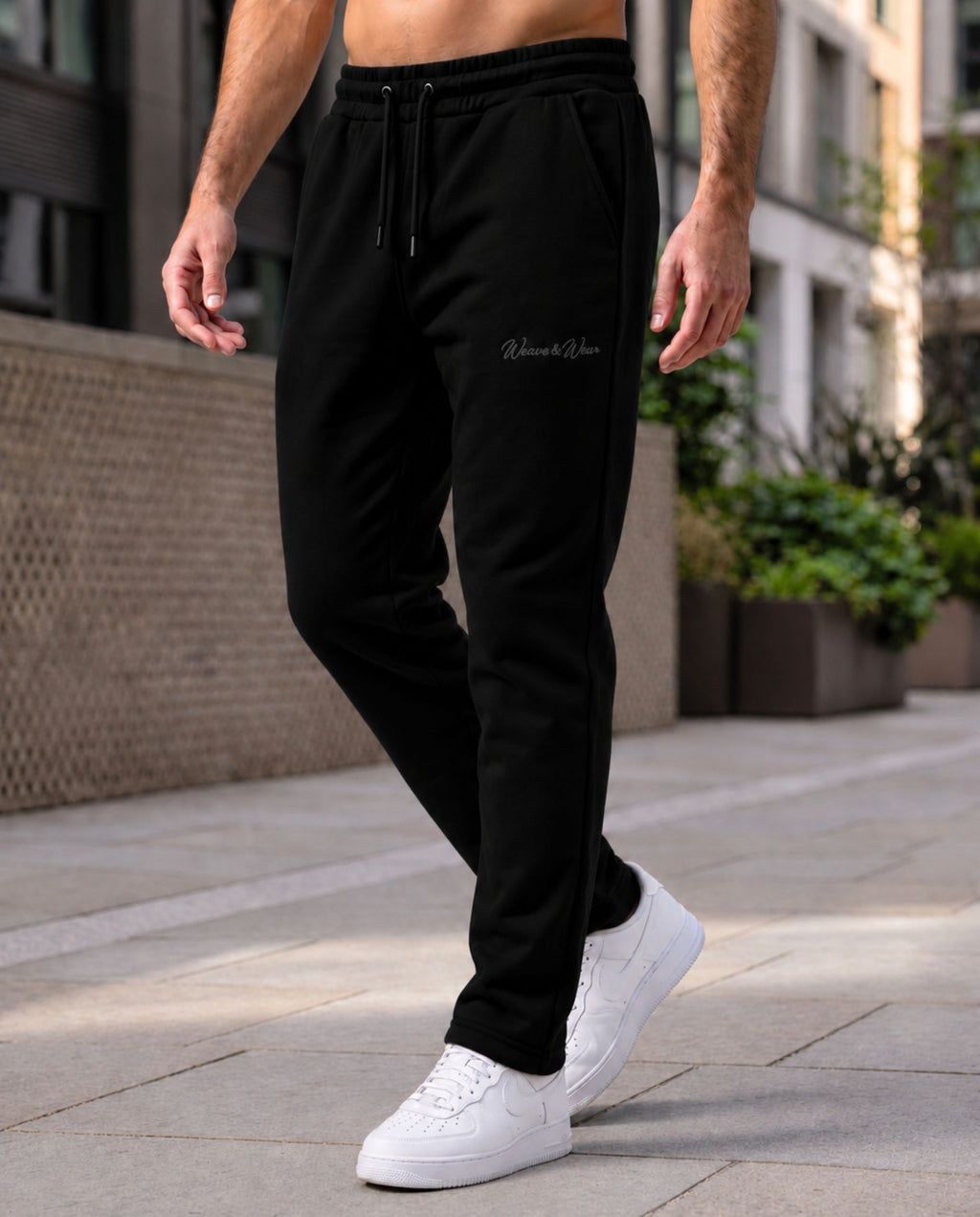 Black Heavyweight Joggers