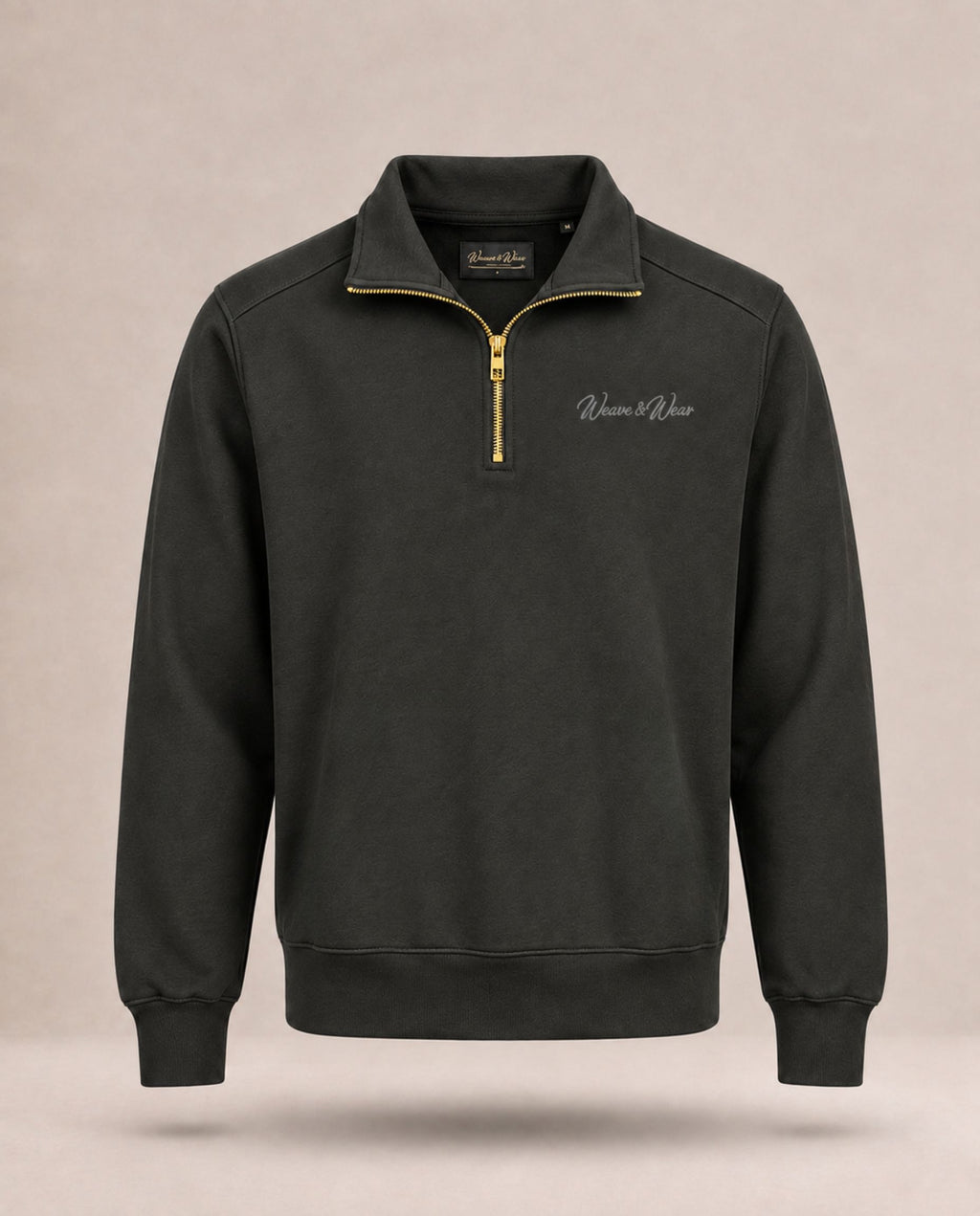 Charcoal Quater zipper