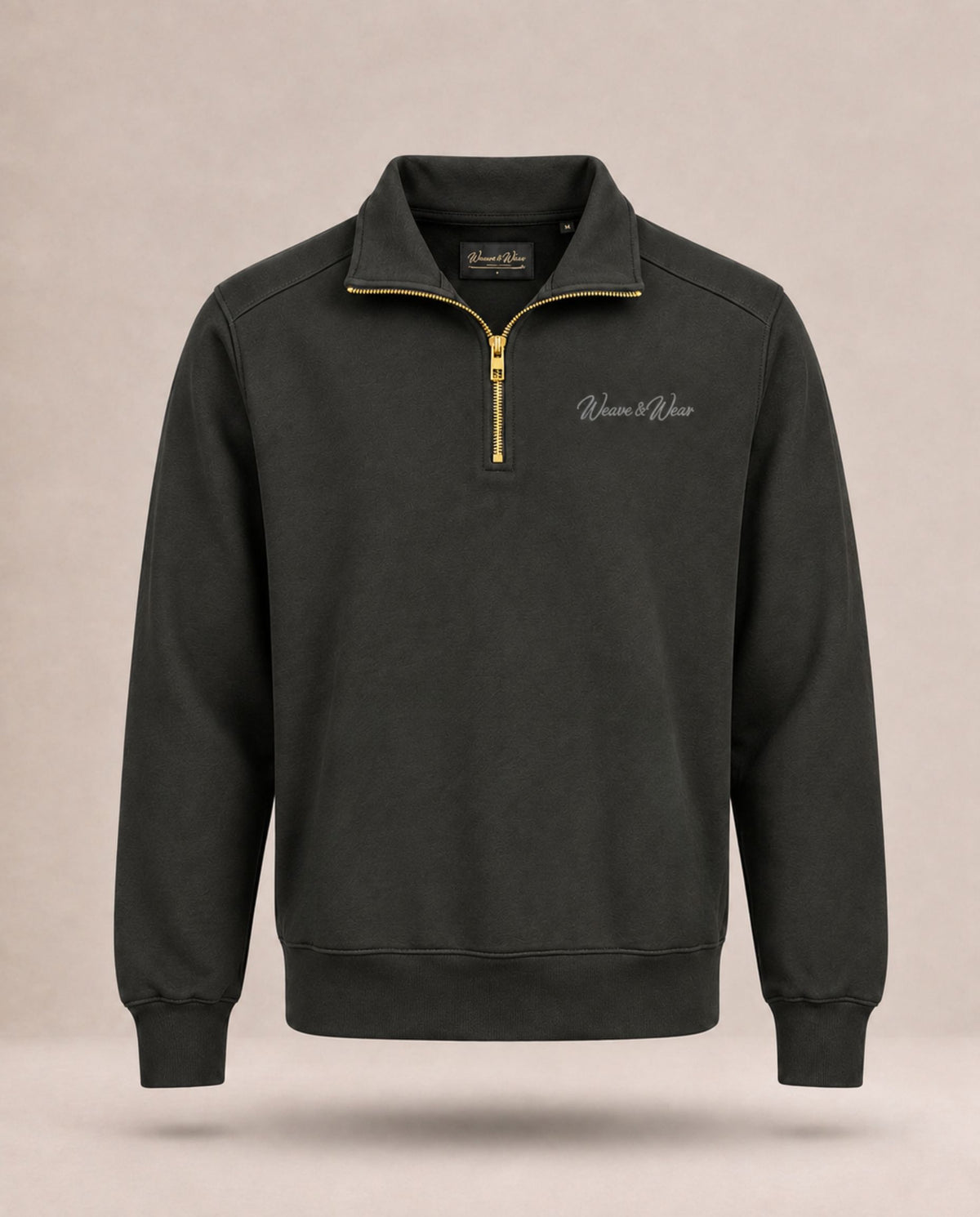 Charcoal Quater zipper