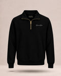Black Quater zipper