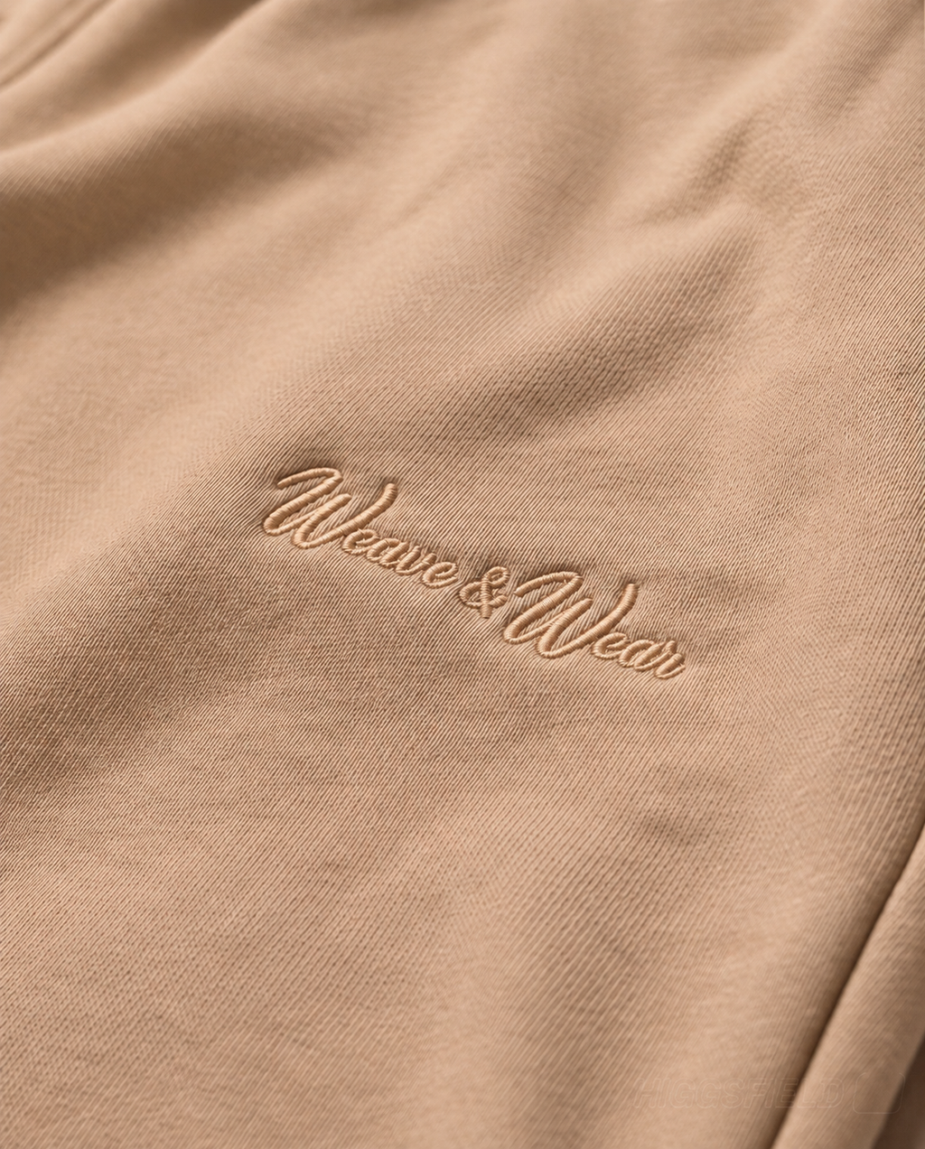 Beige Heavyweight Joggers