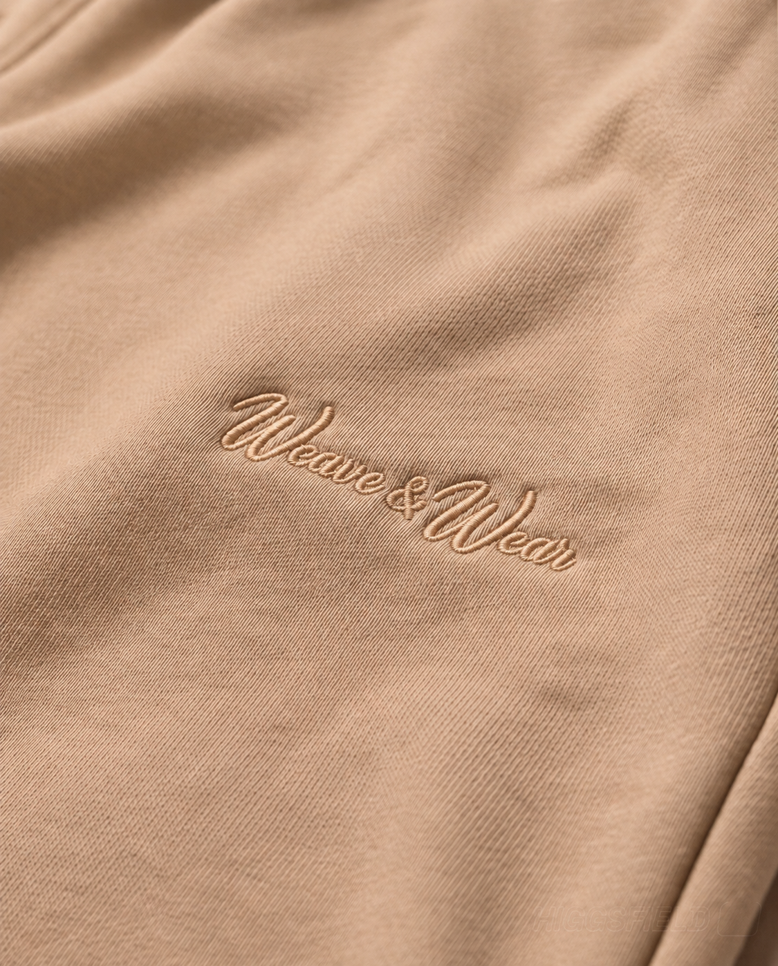Beige Heavyweight Joggers