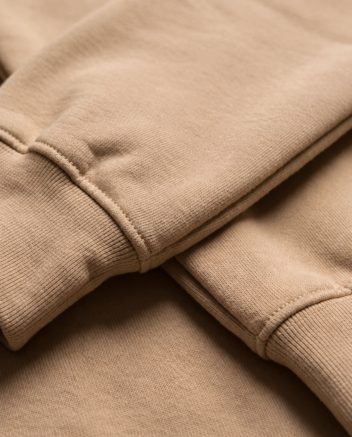 Crew Neck Sweatshirt Beige