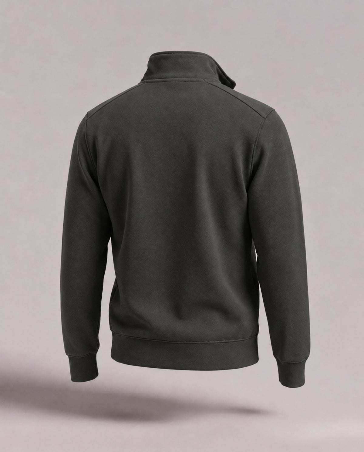 Charcoal Quater zipper