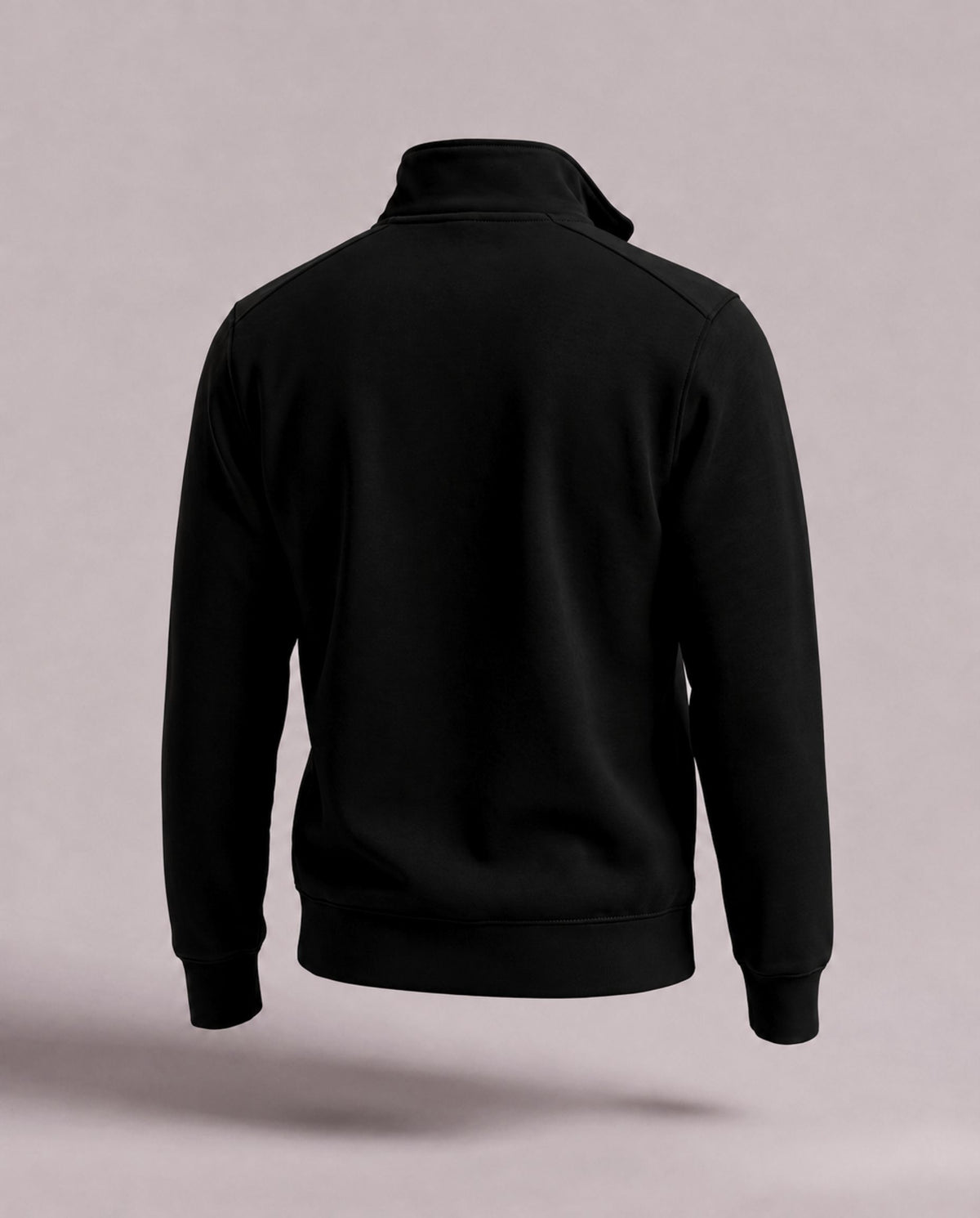 Black Quater zipper